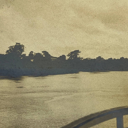 1903 Original Sepia Photograph Hacienda San Nicolas Mexico AC7