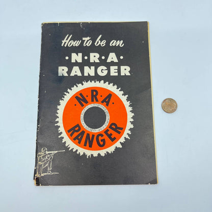 1955 How To Be An NRA Ranger Rifleman Pamphlet & Targets UNUSED TC6