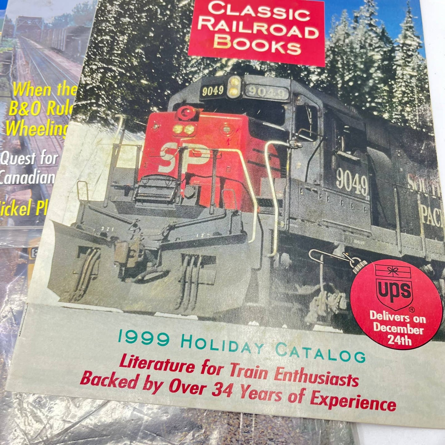 Lot of 14 Vintage Railroad Magazines 1950s-1990s TF9