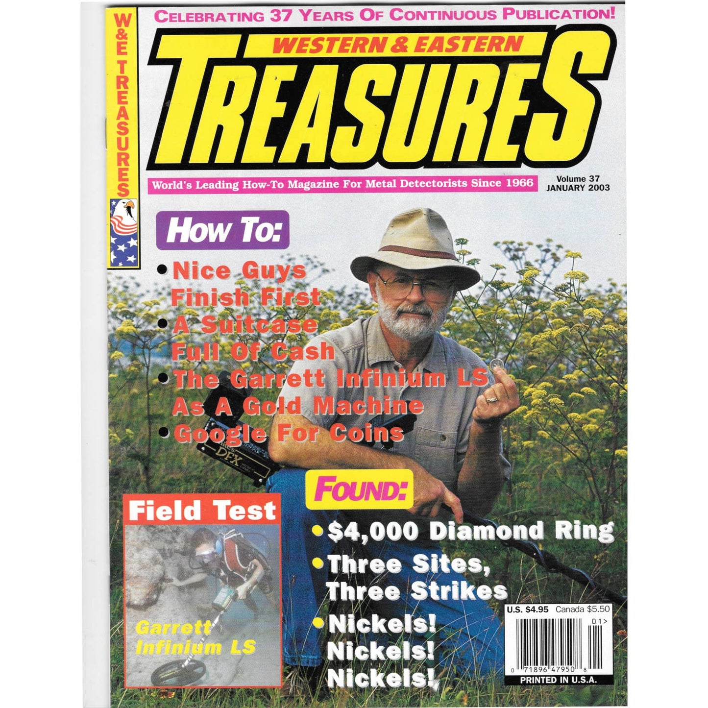 Western & Eastern Treasures Magazine - Treasure Hunting Jan 2003 M6