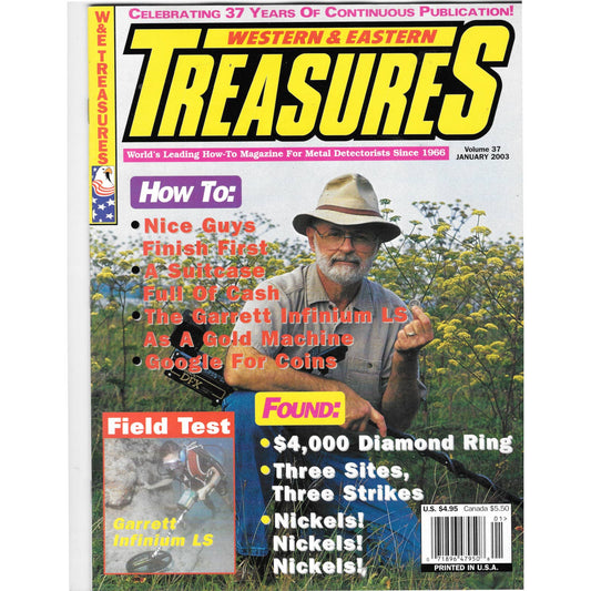 Western & Eastern Treasures Magazine - Treasure Hunting Jan 2003 M6