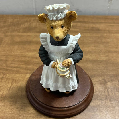 DEPT 56 UPSTAIRS DOWNSTAIRS BEARS Flora Mardle The Parlour Maid TA2