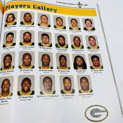 October 7, 2007 GREEN BAY PACKERS program GAMEDAY vs Chicago Bears BA4