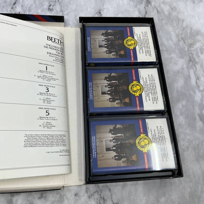 Beethoven String Quartet - Complete String Quartets Vol. 1 Cassette Tape Set TH5