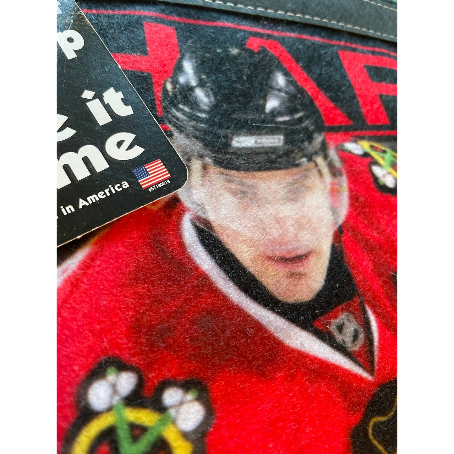 Vintage Patrick Sharp Blackhawks NHL NHLPA Hockey Souvenir Pennant