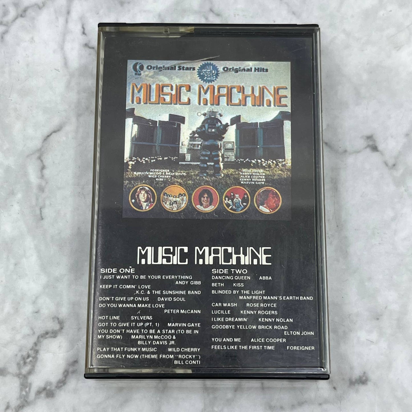 Various 1970s Artists - Music Machine (1977) K-Tel Cassette Tape TB5-11