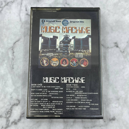 Various 1970s Artists - Music Machine (1977) K-Tel Cassette Tape TB5-11
