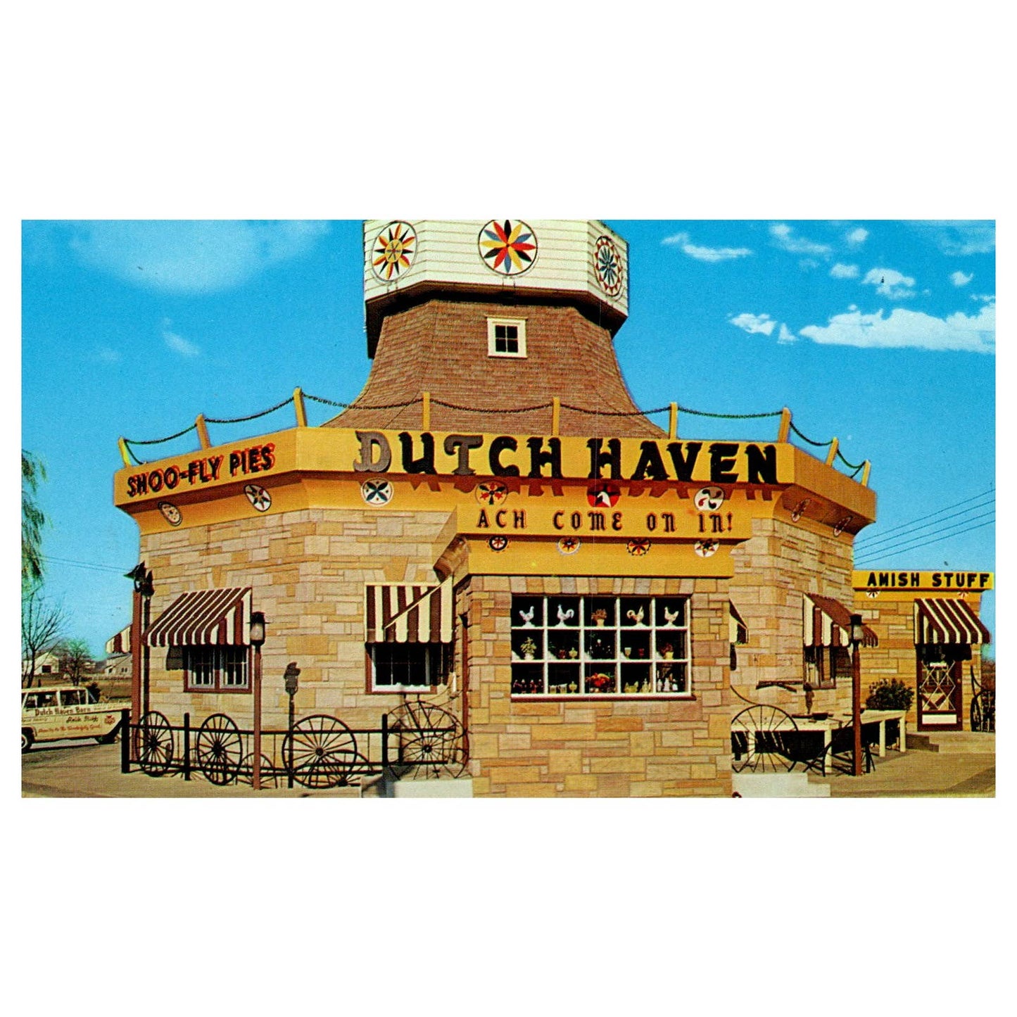 Dutch Haven Amish Stuff Inc Soudersburg Intercourse PA  - Postcard TJ8-2