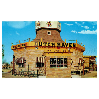 Dutch Haven Amish Stuff Inc Soudersburg Intercourse PA  - Postcard TJ8-2