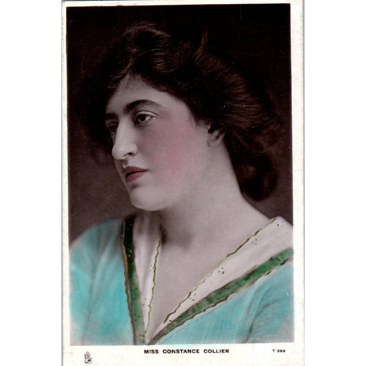 Antique Postcard RPPC Raphael Tuck Miss Constance Collier SE8