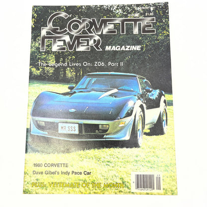 1980 September Corvette Fever Magazine The Legend Lives On: Z06 TG1