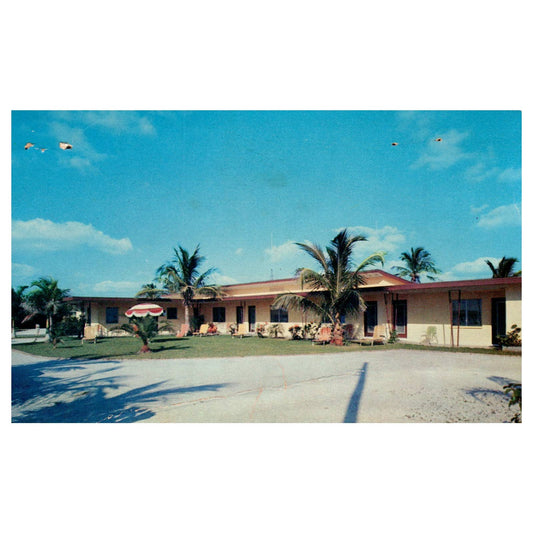 Vintage Postcard - Captiva Hotel Sarasota Florida AD9