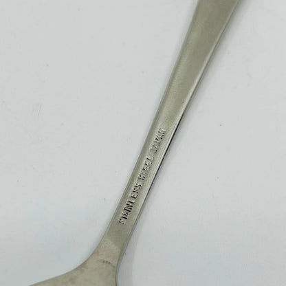 Vintage Avon Stainless Steel Enamel Berry Print Spoon Japan 5” SA4