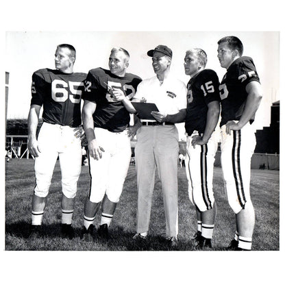 1964 Press Photo Football NCAA University of Minnesota Coach Butch Nash 8x10" AD3