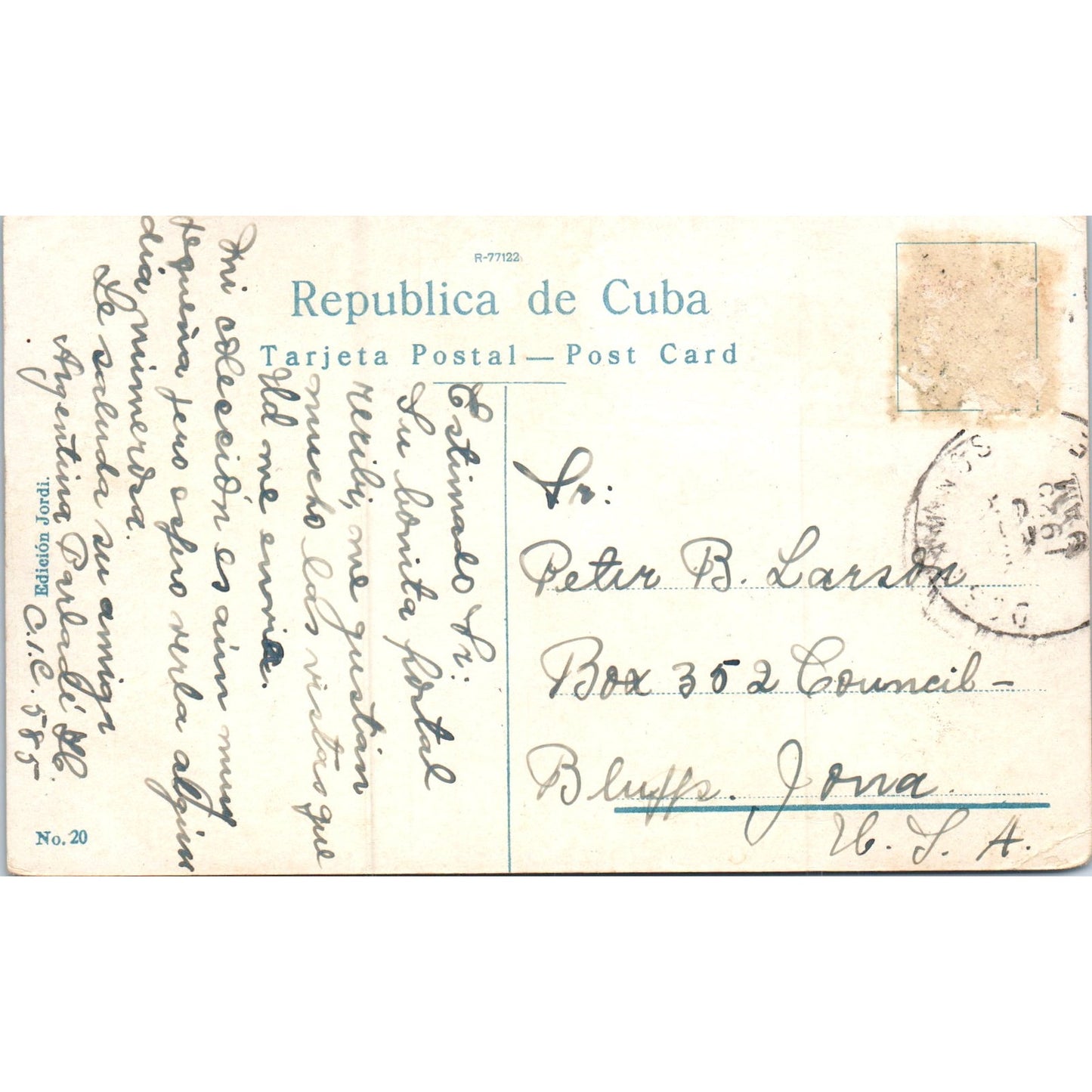 Santiago de Cuba San Juan Fort and Monument Original Postcard P3-1