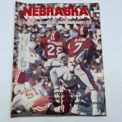 1980 Jan - Nebraska Inside Cornhusker Sports Magazine - Cotton Bowl Review TH7