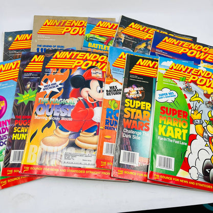 Nintendo Power Magazine Collection 1-51 w/ ALL Inserts Posters & Strategy Guides