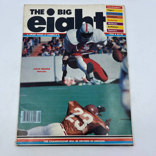 1980 Big Eight Football Special Magazine Jarvis Redwine Nebraska Cornhuskers TH6