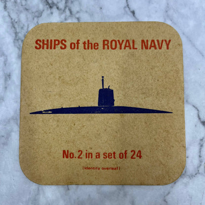 Ships Of The Royal Navy No.2 In A Set Of 24 SUBMARINES Coastal Coaster SE7