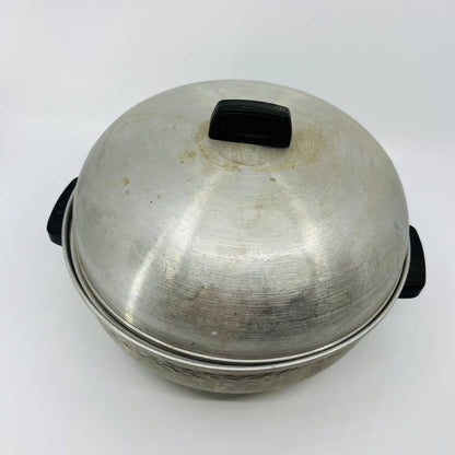 VTG 1960s WEST BEND Aluminum Serving Oven Bun Warmer 3 Pieces Stove Oven TC2