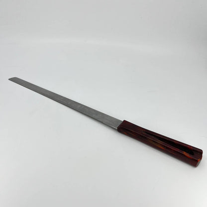 Vintage Stanley Stanhome Bakelite Large Kitchen Bread Slicer Knife 14.5” TE1