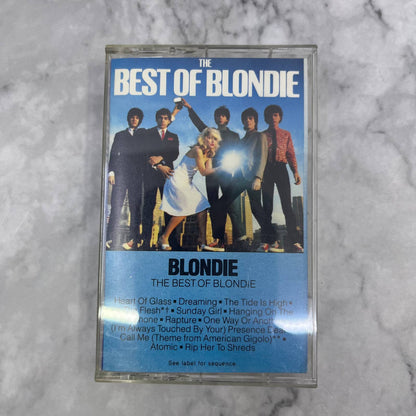 BLONDIE - The Best of Blondie - Chrysalis Music Cassette Tape TI8-3
