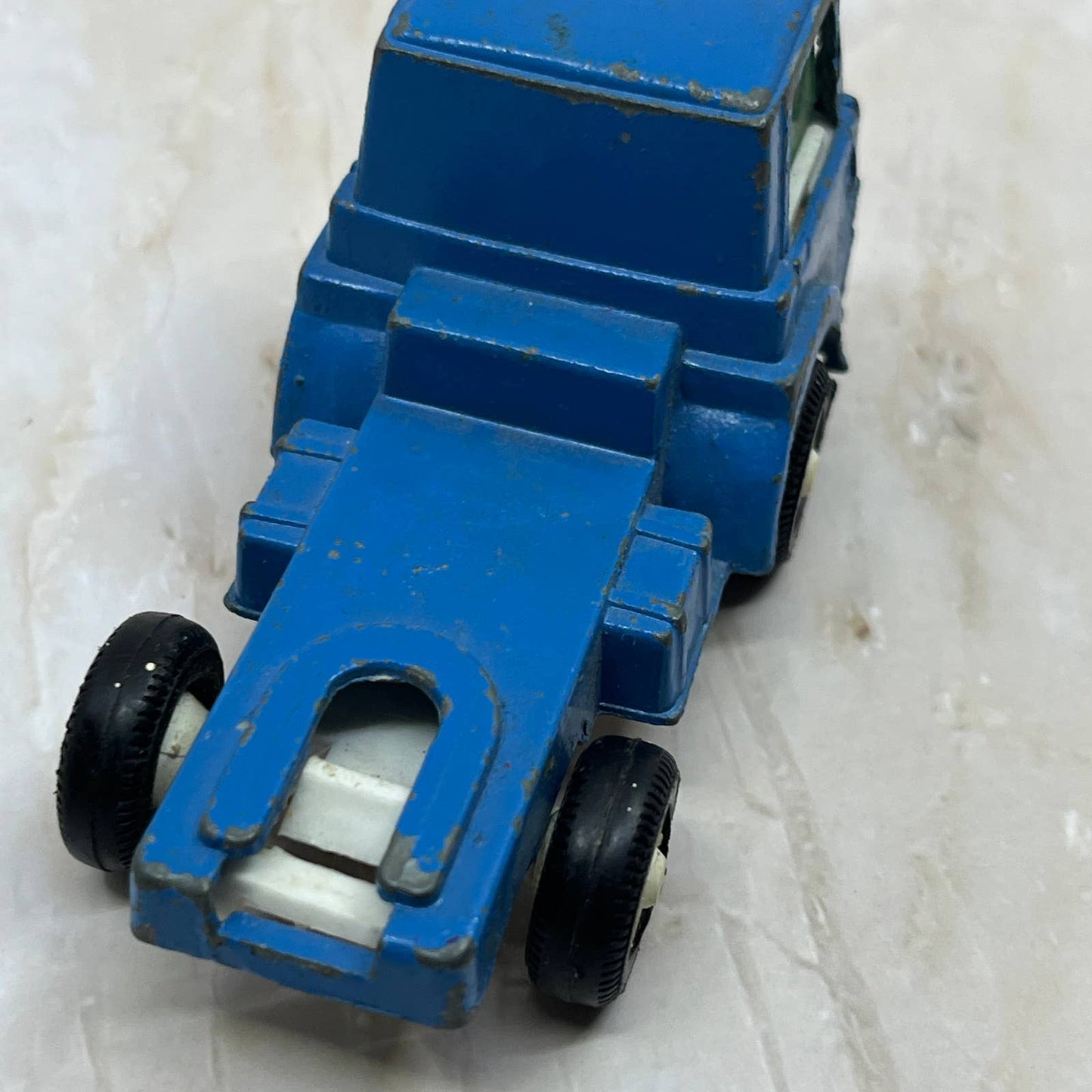 TootsieToy Semi Truck Cab Hauler Truck 1970 Blue Made USA TC5-S1