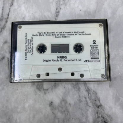 NRBQ Diggin Uncle Q Recorded Live Cassette Tape No Jacket TJ6-76