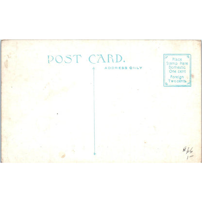 Woodward Ave. Detroit Michigan c1910 Original Postcard TK1-P13