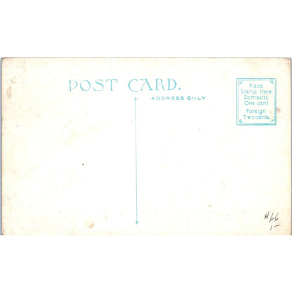 Woodward Ave. Detroit Michigan c1910 Original Postcard P2-3