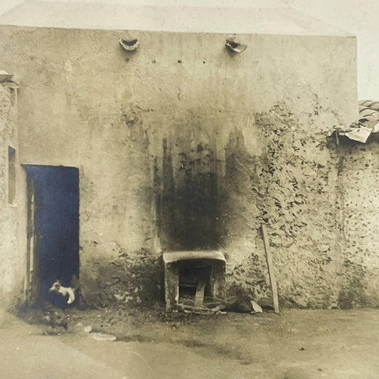 1903 Original Photo Sulfer House Drying & Coloring Las Vigas Veracruz Mexico AC7