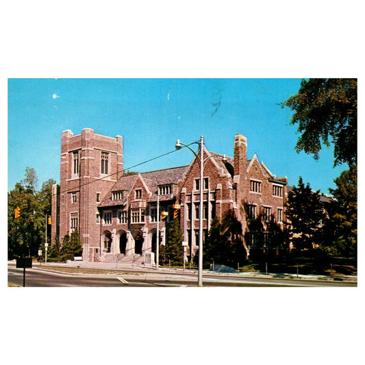 Vintage Postcard - Peoples Church East Lansing Michigan 1968 TJ6-1