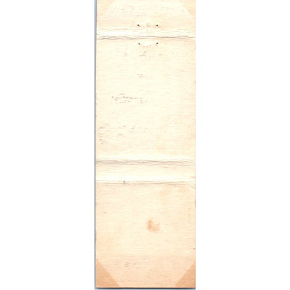 Hotel Burlington Iowa Advertising Matchbook Cover MM9-2