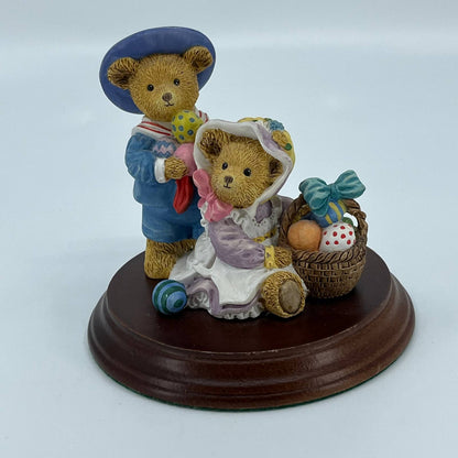DEPT 56 UPSTAIRS DOWNSTAIRS BEARS Henry & Alice Bosworth The Easter Egg Hunt TB4