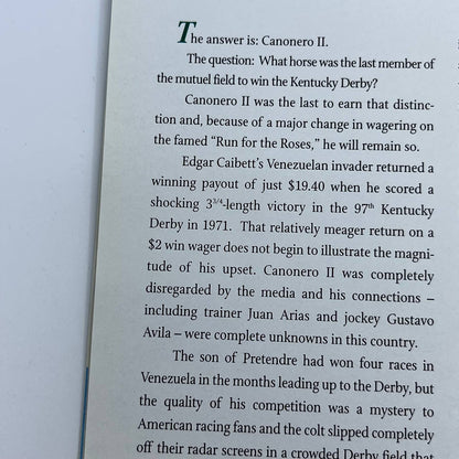 Kentucky Derby Official Program 127th Saturday May 5, 2001 Churchill Downs TH7
