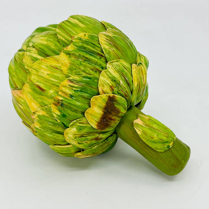 Realistic Artificial Fake Food Prop - Green Artichoke Bloom 6” TB2