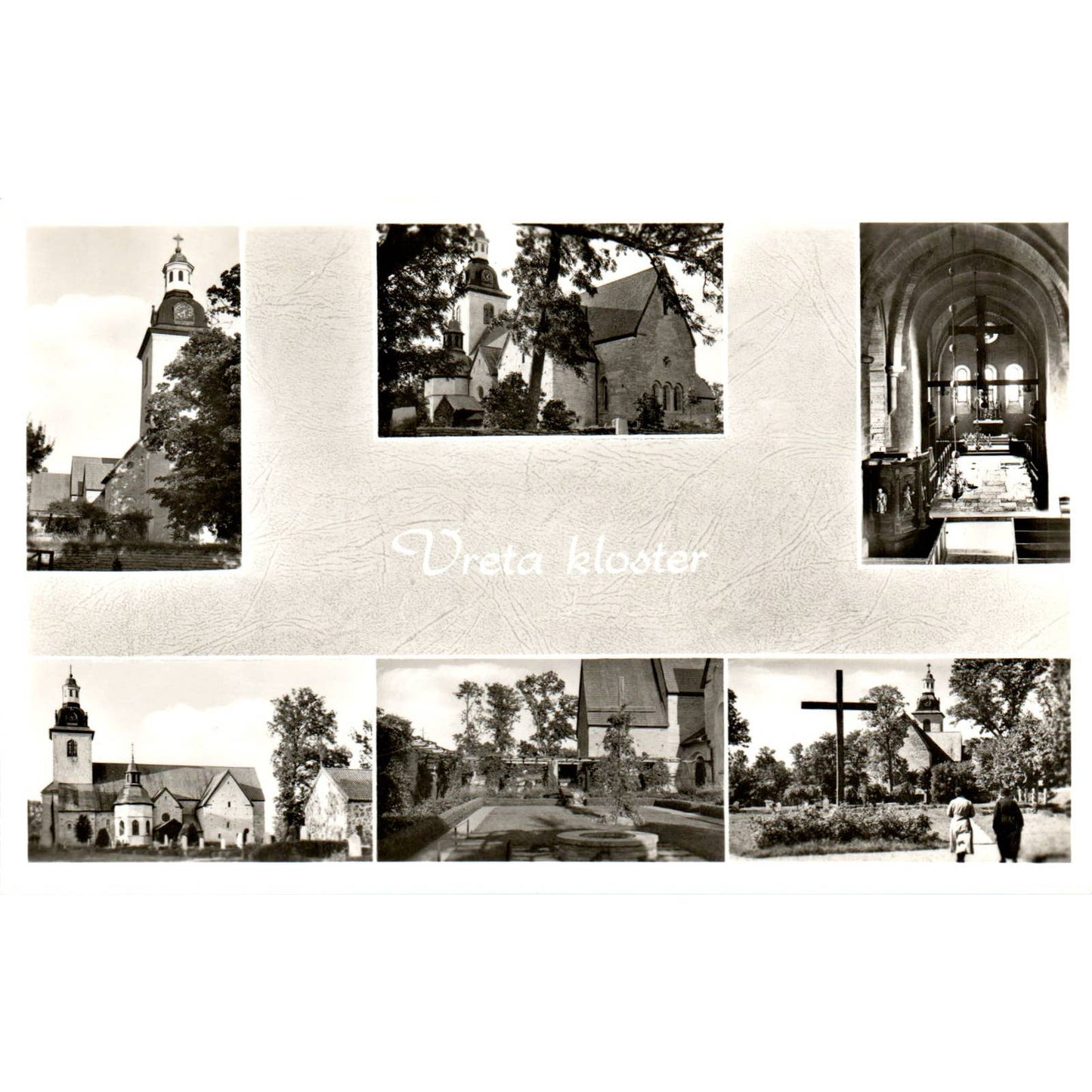Vreta Kloster Attractions Original Postcard TK1-21