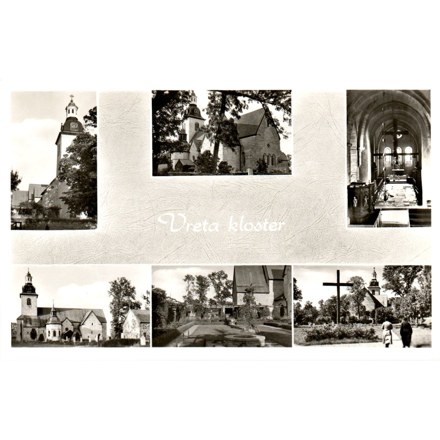Vreta Kloster Attractions Original Postcard P2-1