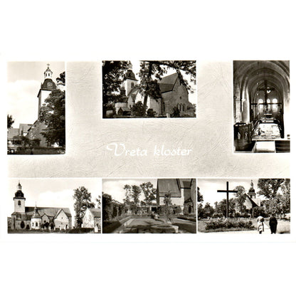 Vreta Kloster Attractions Original Postcard P2-1