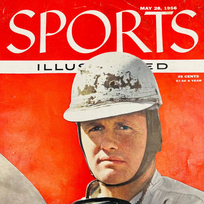 MAY 28, 1956 SPORTS ILLUSTRATED BOB SWEIKERT INDIANAPOLIS 500 TB2