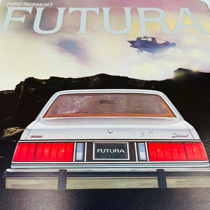 1978 Ford Fairmont Futura Dealer Sales Brochure Full Color Pictures Fold Out BA3