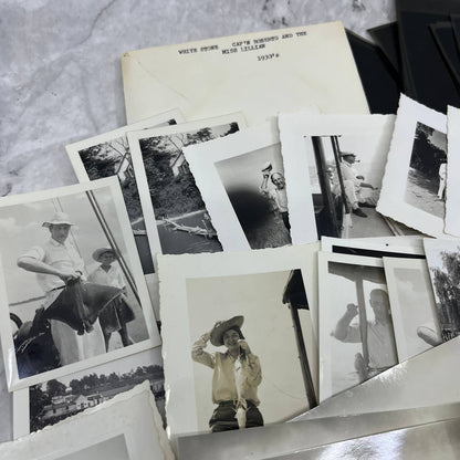 1930s Photos & Negatives of White Stone VA Fishing Trip Cap’n Roberts TJ9-PG1