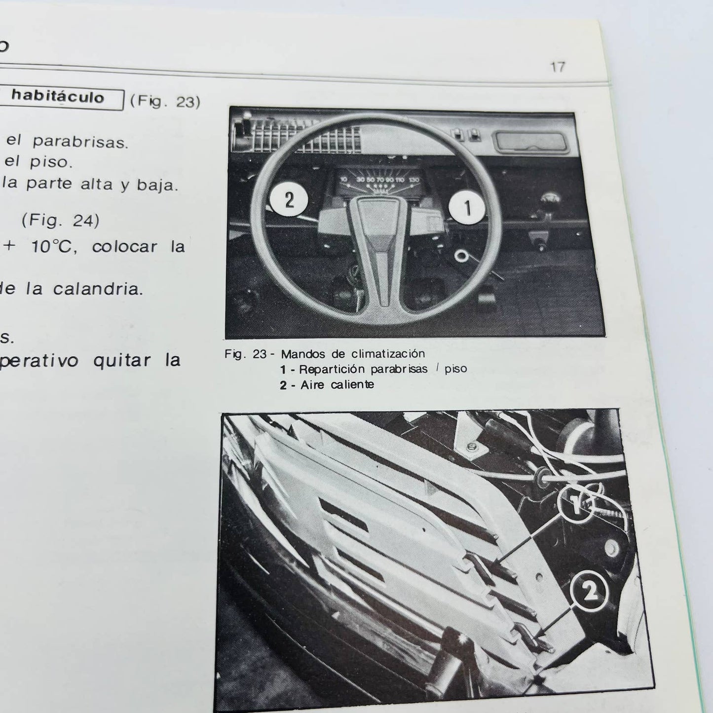 c1975 Citroën Dyane 6 Owner's manual Manual De Emplo Spanish Version BA1