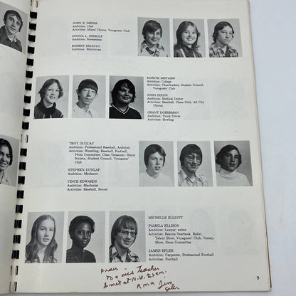 1977 Northwest Junior High School Yearbook Reading PA TG2