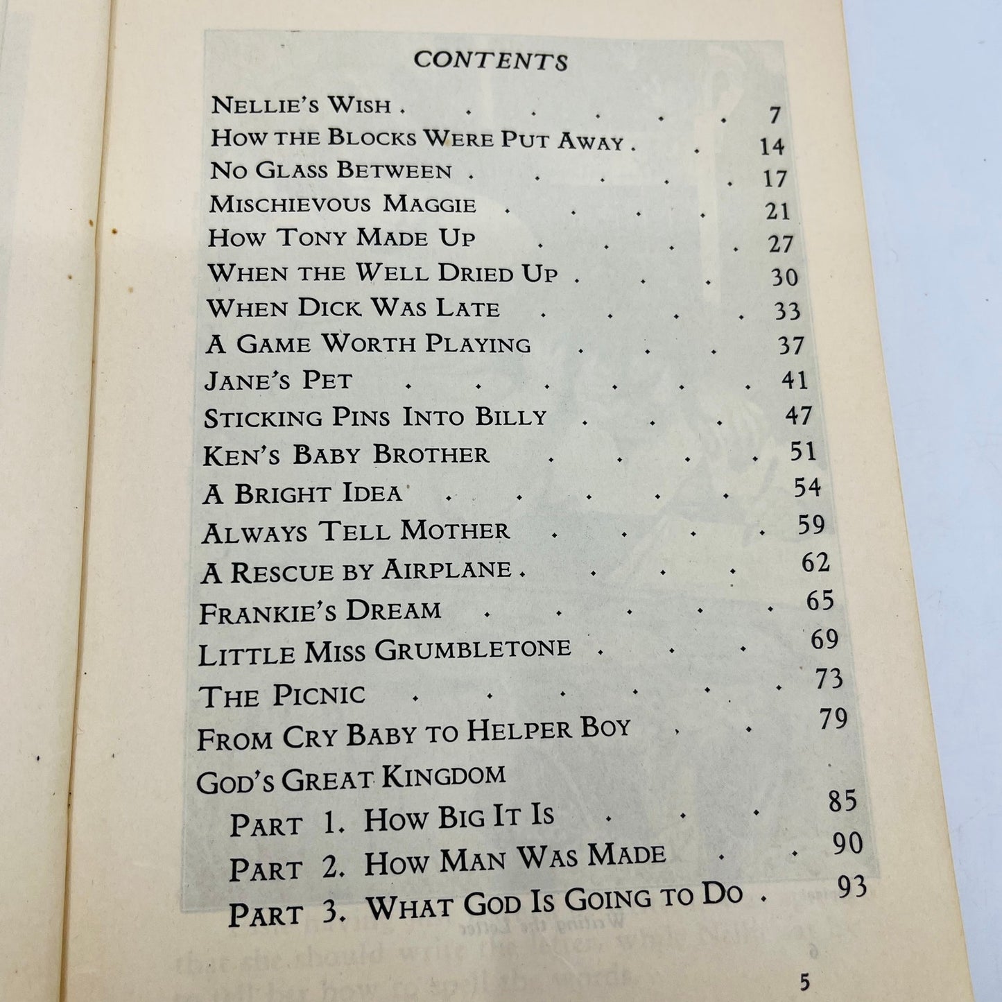 Vintage 1941 Uncle Arthur's BEDTIME STORIES Third Series Paperback Book H4-5