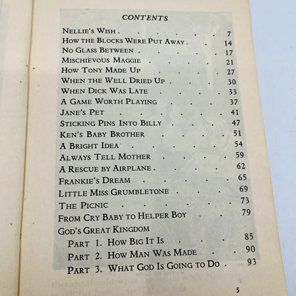 Vintage 1941 Uncle Arthur's BEDTIME STORIES Third Series Paperback Book H4-5