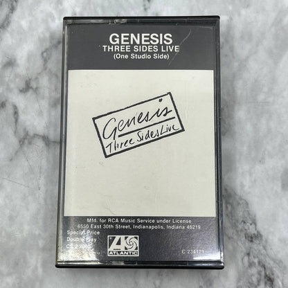 Genesis Three Sides Live (One Studio Side) Album Cassette Tape TJ6-83