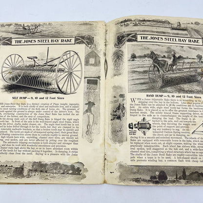RARE 1900 Plano Light Running Harvesting Machinery Catalog Chicago TF7