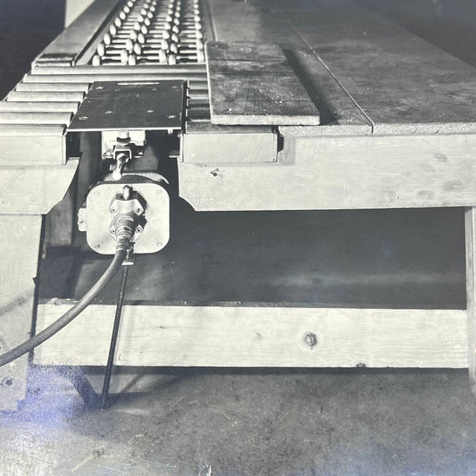 1940s Assembly Line Manufacturing Machinery Photo 8x10” AA7-20