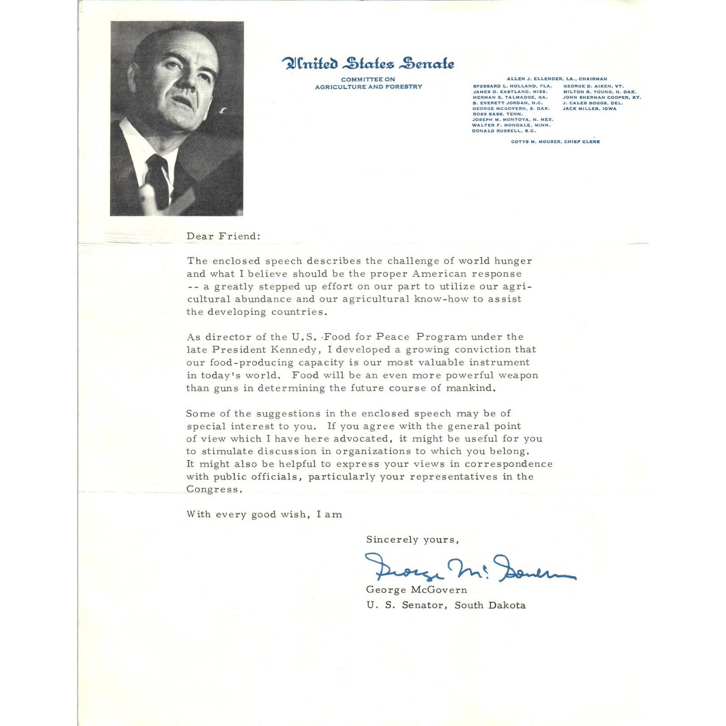 The Congressional Record Sep 23 1965 George McGovern Address on Vietnam TK1-P8